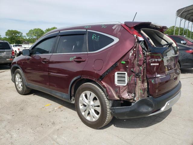 Photo 2 from auction – 2014 HONDA CR-V EXL with VIN 5J6RM3H74EL039141