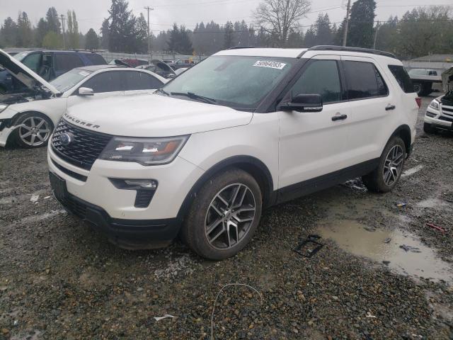 Photo 1 from auction – 2018 FORD EXPLORER S with VIN 1FM5K8GT2JGC49371