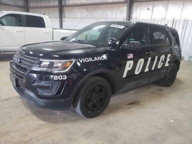 FORD EXPLORER P 2018 with VIN 1FM5K8AR5JGC96486 - Photo from auction