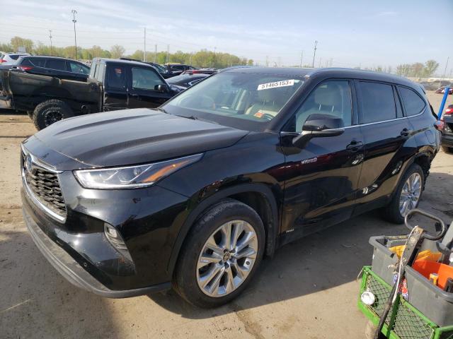 TOYOTA HIGHLANDER 2021 z numerem VIN 5TDXBRCH4MS523586 - Zdjęcie z aukcji