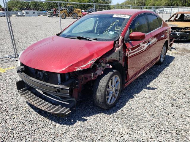 NISSAN SENTRA S 2014 with VIN 3N1AB7AP2EL652845 - Photo from auction