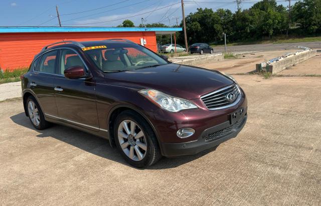 INFINITI EX35 BASE 2011 with VIN JN1AJ0HP1BM801554 - Photo from auction