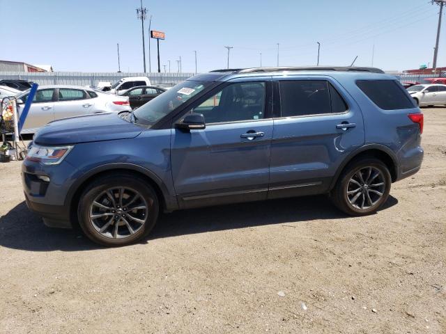 FORD EXPLORER X 2018 with VIN 1FM5K8D82JGB38206 - Photo from auction