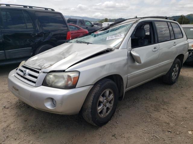 TOYOTA HIGHLANDER 2004 with VIN JTEEP21A240058164 - Photo from auction