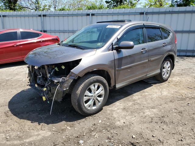 HONDA CR-V EX 2014 with VIN 5J6RM4H58EL007362 - Photo from auction