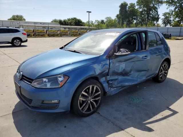VOLKSWAGEN GOLF S 2017 with VIN 3VW217AU3HM057864 - Photo from auction