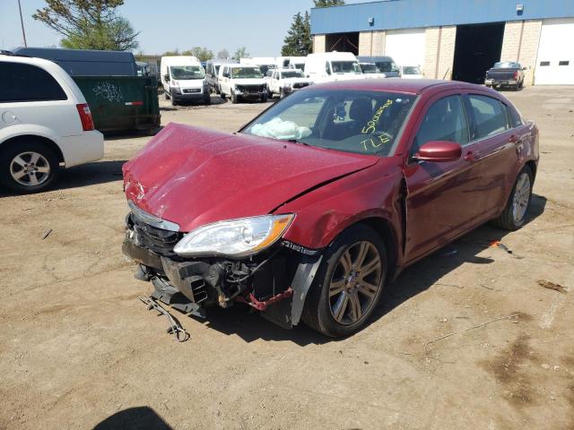 CHRYSLER 200 LX 2013 with VIN 1C3CCBABXDN698470 - Photo from auction