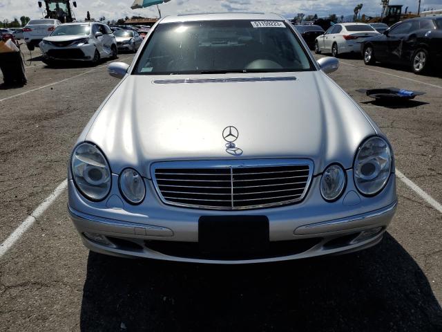 Photo 5 from auction – 2003 MERCEDES-BENZ E 500 with VIN WDBUF70J23A205981