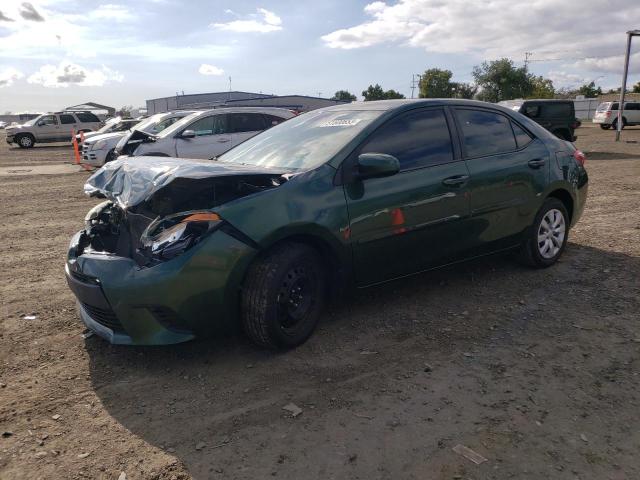 TOYOTA COROLLA L 2014 with VIN 5YFBURHE3EP099203 - Photo from auction