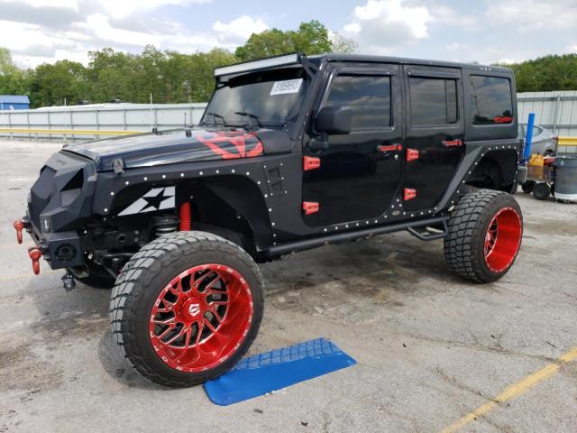 JEEP WRANGLER U 2008 with VIN 1J4GA39148L621576 - Photo from auction