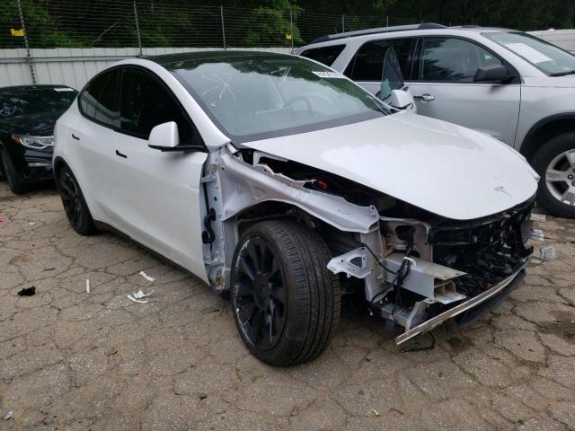 Photo 4 from auction – 2022 TESLA MODEL Y with VIN 7SAYGDEEXNF385640