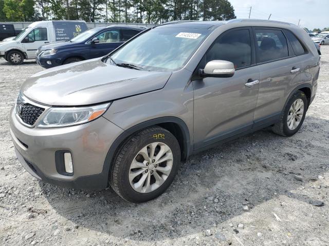 KIA SORENTO EX 2015 with VIN 5XYKU4A78FG582464 - Photo from auction