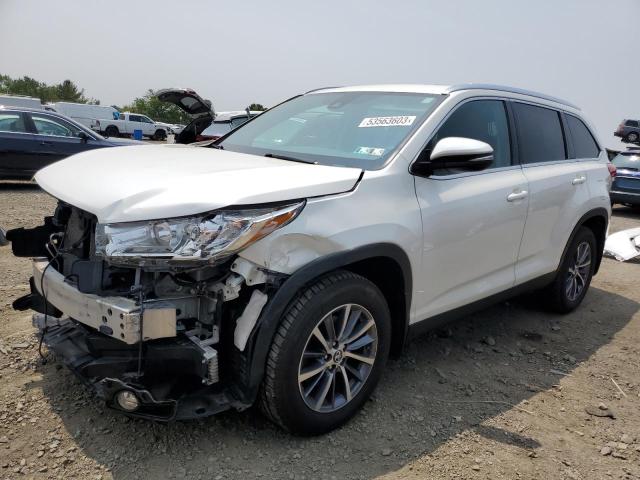 TOYOTA HIGHLANDER 2019 with VIN 5TDJZRFH4KS598198 - Photo from auction
