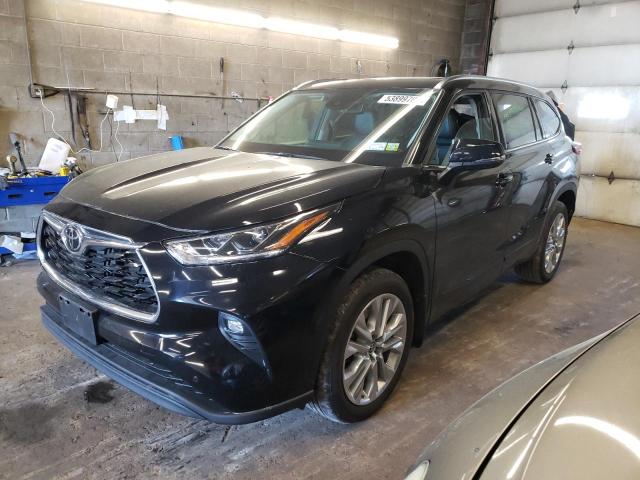 TOYOTA HIGHLANDER 2021 with VIN 5TDDZRBH2MS146109 - Photo from auction