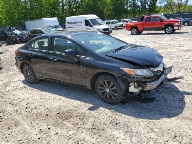 Photo 4 from auction – 2012 HONDA CIVIC EXL with VIN 19XFB2F94CE337689