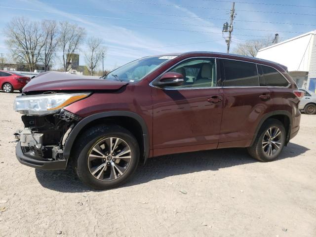 Zdjęcie 1 z aukcji – 2016 TOYOTA HIGHLANDER z VIN 5TDJKRFH8GS293508