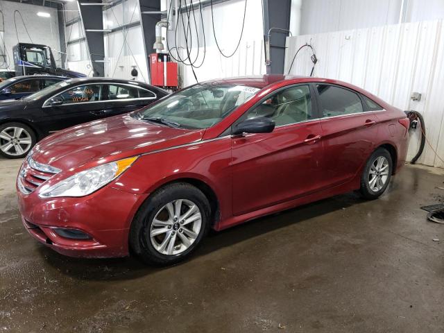 HYUNDAI SONATA GLS 2014 with VIN 5NPEB4AC8EH891973 - Photo from auction
