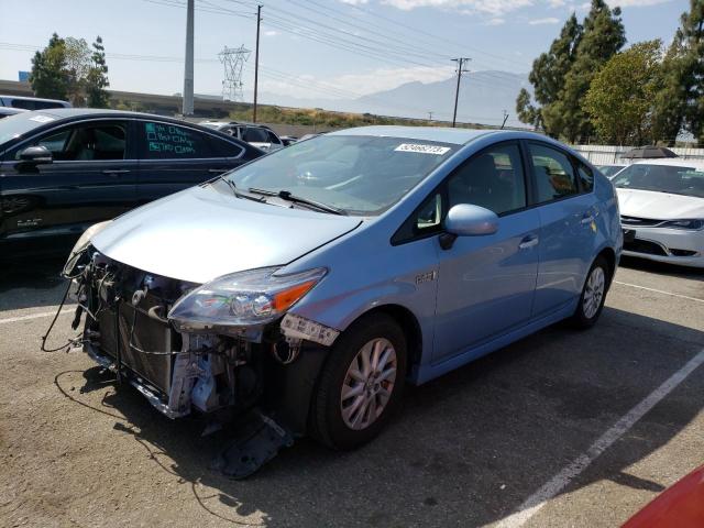 TOYOTA PRIUS PLUG 2012 with VIN JTDKN3DP7C3010594 - Photo from auction