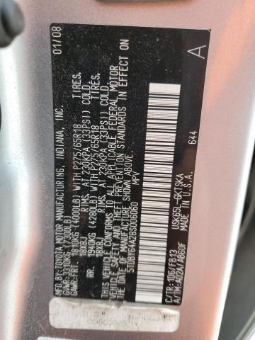 Zdjęcie 14 z aukcji – 2008 TOYOTA SEQUOIA SR z VIN 5TDBY64A28S006060