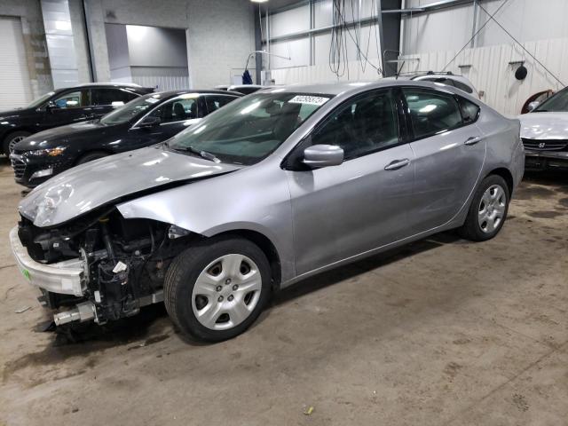 DODGE DART SE 2015 with VIN 1C3CDFAA3FD316297 - Photo from auction
