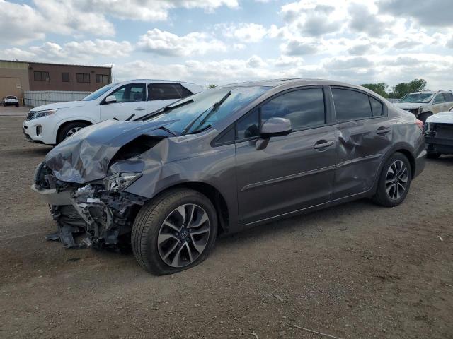 HONDA CIVIC EX 2013 with VIN 19XFB2F84DE019662 - Photo from auction