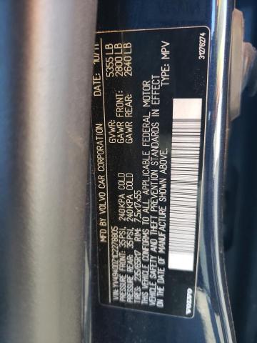 Photo 14 from auction – 2012 VOLVO XC60 3.2 with VIN YV4940DZ1C2278805