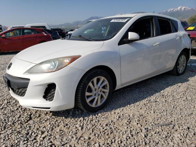 MAZDA 3 I 2012 with VIN JM1BL1L7XC1603437 - Photo from auction