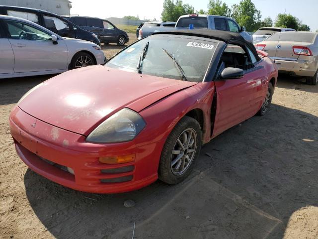 MITSUBISHI ECLIPSE SP 2001 with VIN 4A3AE45G21E065047 - Photo from auction