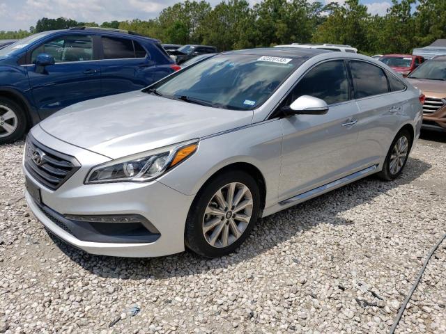 HYUNDAI SONATA SPO 2016 with VIN 5NPE34AF1GH267684 - Photo from auction