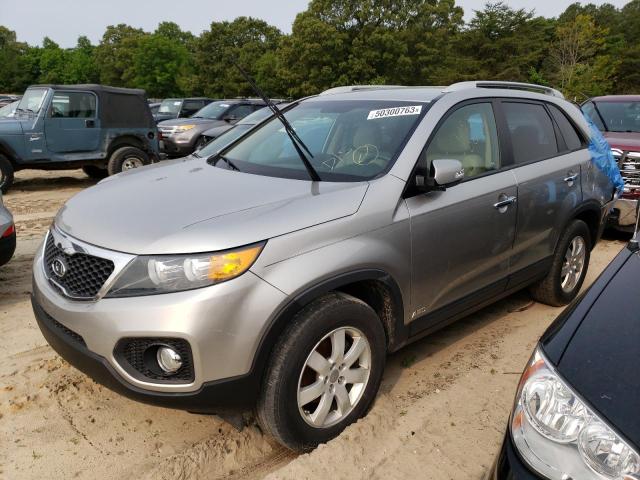 KIA SORENTO LX 2013 with VIN 5XYKTDA29DG386814 - Photo from auction