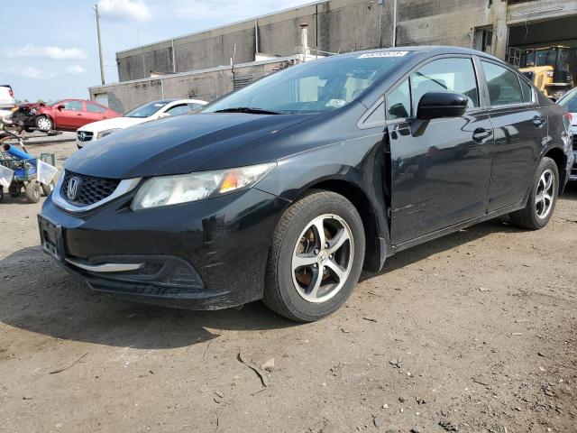 HONDA CIVIC SE 2015 with VIN 2HGFB2F70FH549661 - Photo from auction