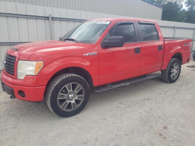 FORD F150 SUPER 2014 with VIN 1FTFW1EF0EFC83449 - Photo from auction