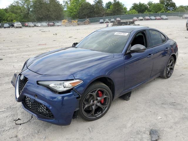 Photo 1 from auction – 2017 ALFA ROMEO GIULIA TI with VIN ZARFAECN4H7554145