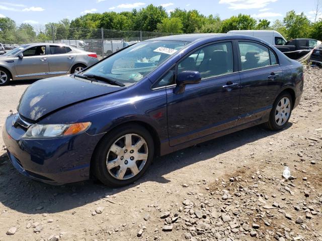 Photo 1 from auction – 2007 HONDA CIVIC LX with VIN 1HGFA16547L021587