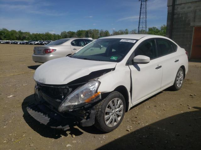 NISSAN SENTRA 2014 with VIN 3N1AB7AP8EY281824 - Photo from auction