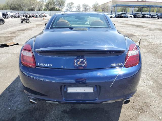 Photo 6 from auction – 2006 LEXUS SC 430 with VIN JTHFN48Y969001079