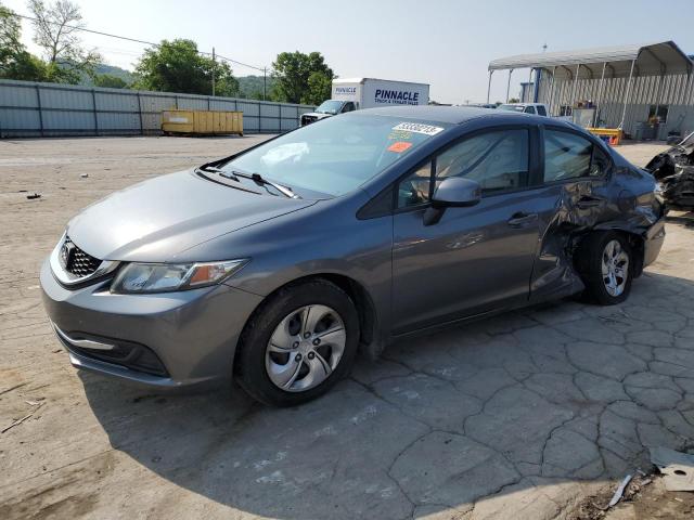 HONDA CIVIC LX 2013 with VIN 19XFB2F53DE095122 - Photo from auction