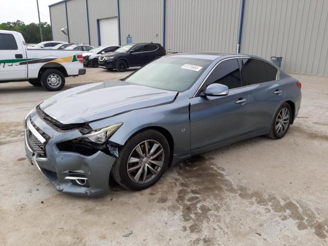 INFINITI Q50 BASE 2014 with VIN JN1BV7AP0EM674943 - Photo from auction