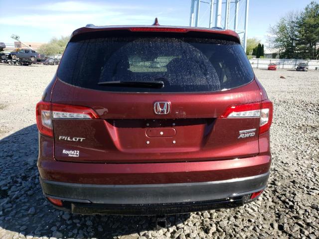 Photo 6 from auction – 2022 HONDA PILOT SE with VIN 5FNYF6H21NB012211