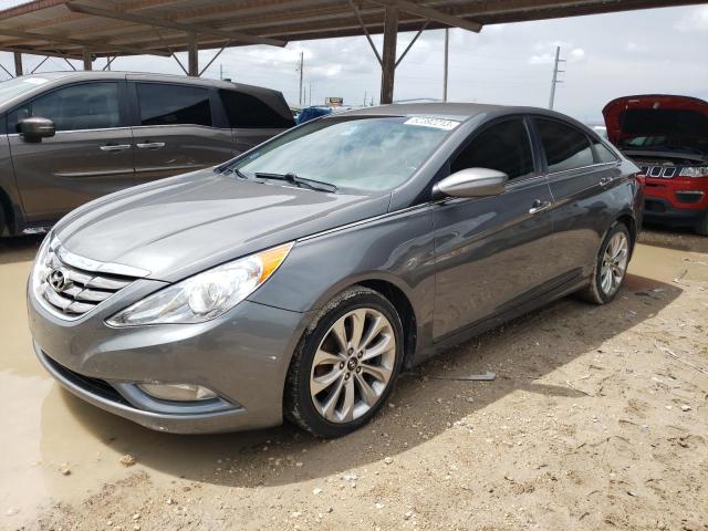 HYUNDAI SONATA SE 2013 with VIN 5NPEC4AC6DH763601 - Photo from auction