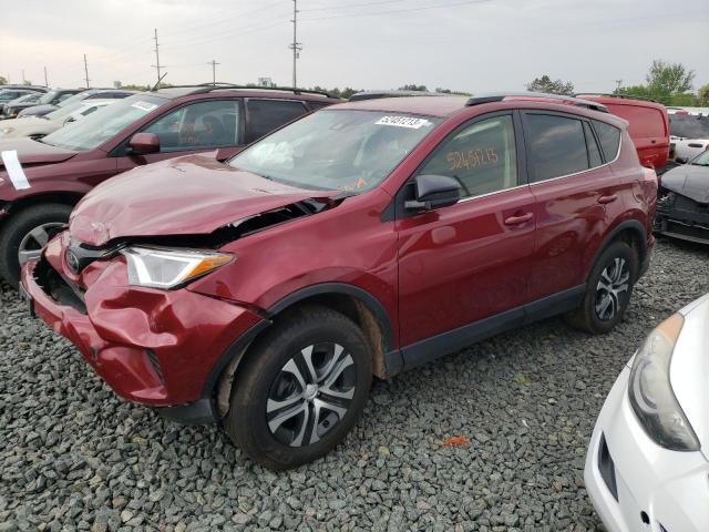 TOYOTA RAV4 LE 2018 with VIN JTMBFREVXJD253174 - Photo from auction
