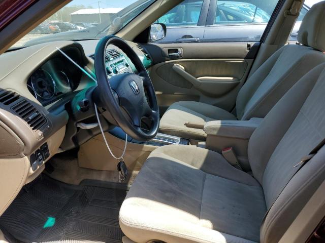 Photo 7 from auction – 2003 HONDA CIVIC EX with VIN 2HGES26793H587543