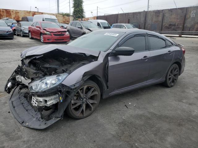 HONDA CIVIC SI 2018 with VIN 2HGFC1E50JH706833 - Photo from auction