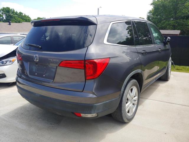 Photo 4 from auction – 2017 HONDA PILOT LX with VIN 5FNYF5H10HB032102