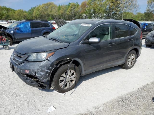 HONDA CR-V EXL 2013 with VIN 2HKRM4H77DH657228 - Photo from auction