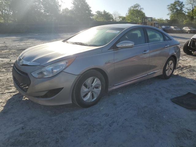HYUNDAI SONATA HYB 2013 with VIN KMHEC4A42DA098434 - Photo from auction