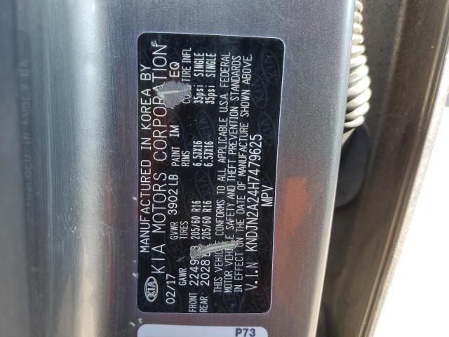 Photo 14 from auction – 2017 KIA SOUL with VIN KNDJN2A24H7479625