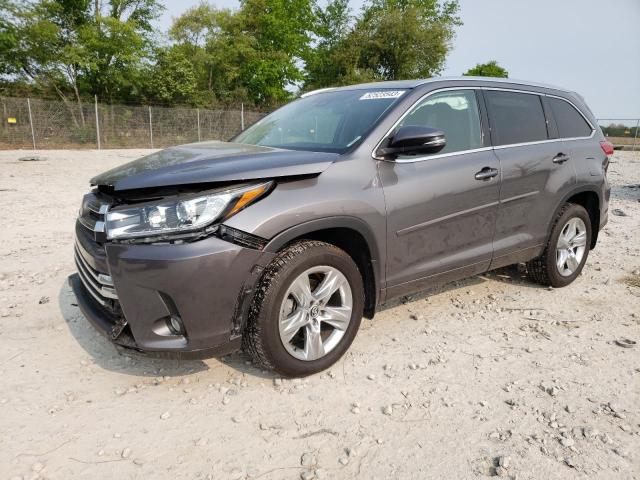 TOYOTA HIGHLANDER 2018 with VIN 5TDDZRFH0JS489877 - Photo from auction