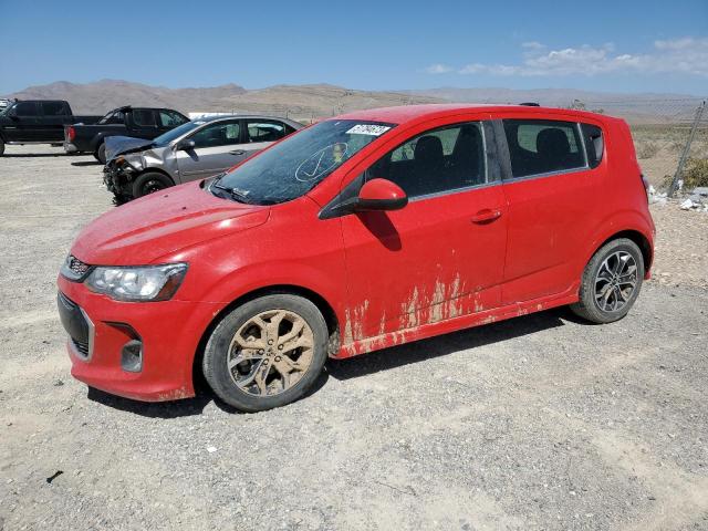 CHEVROLET SONIC LT 2018 with VIN 1G1JD6SH0J4102433 - Photo from auction