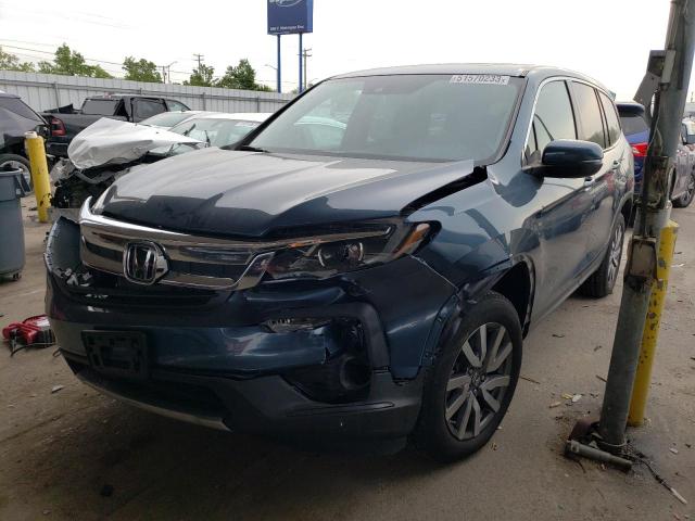 Photo 1 from auction – 2019 HONDA PILOT EXL with VIN 5FNYF6H57KB016169